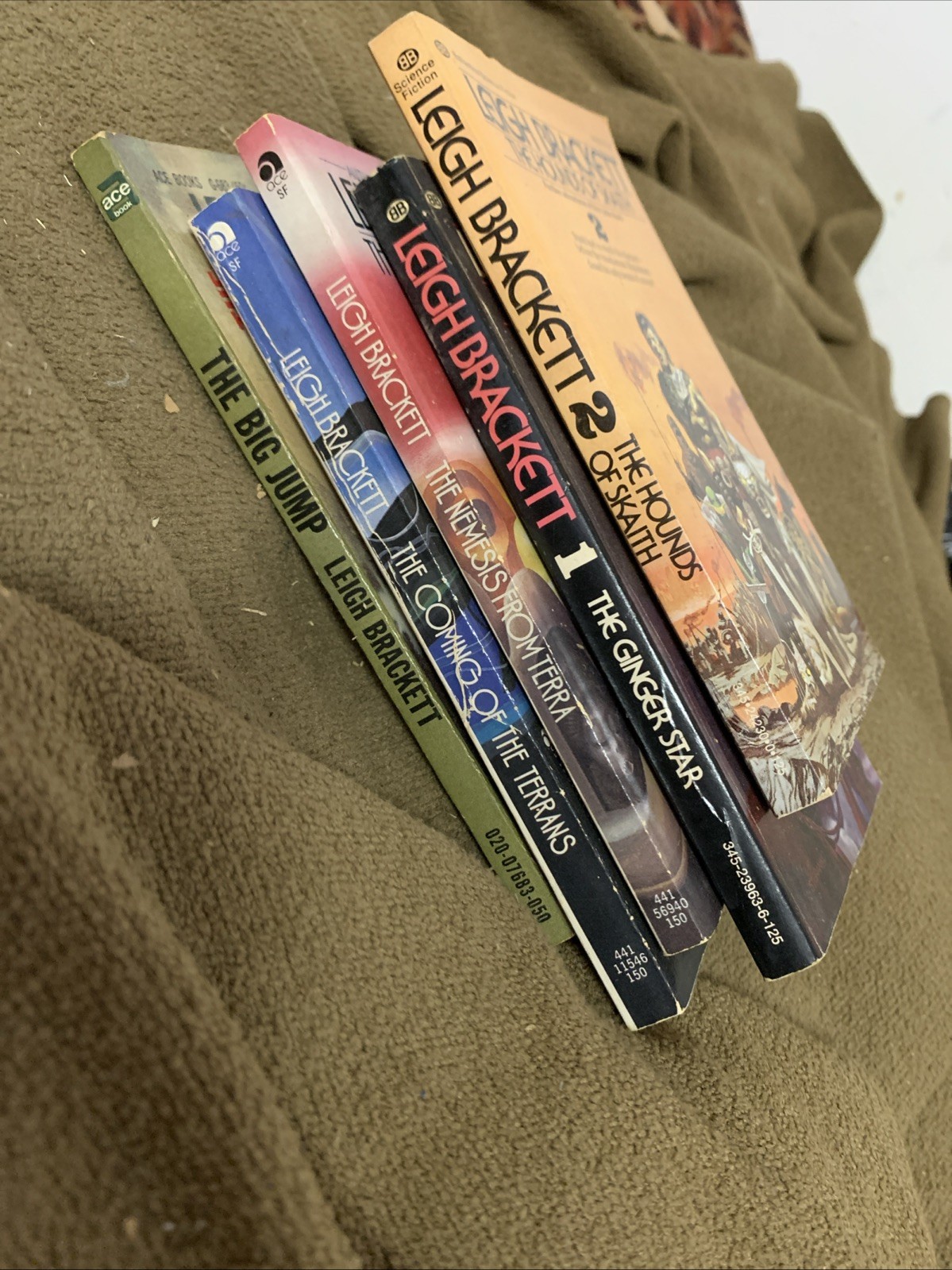 Leigh Brackett Lot Of 5 Books Ginger Star Skaith Vintage First Printings L New