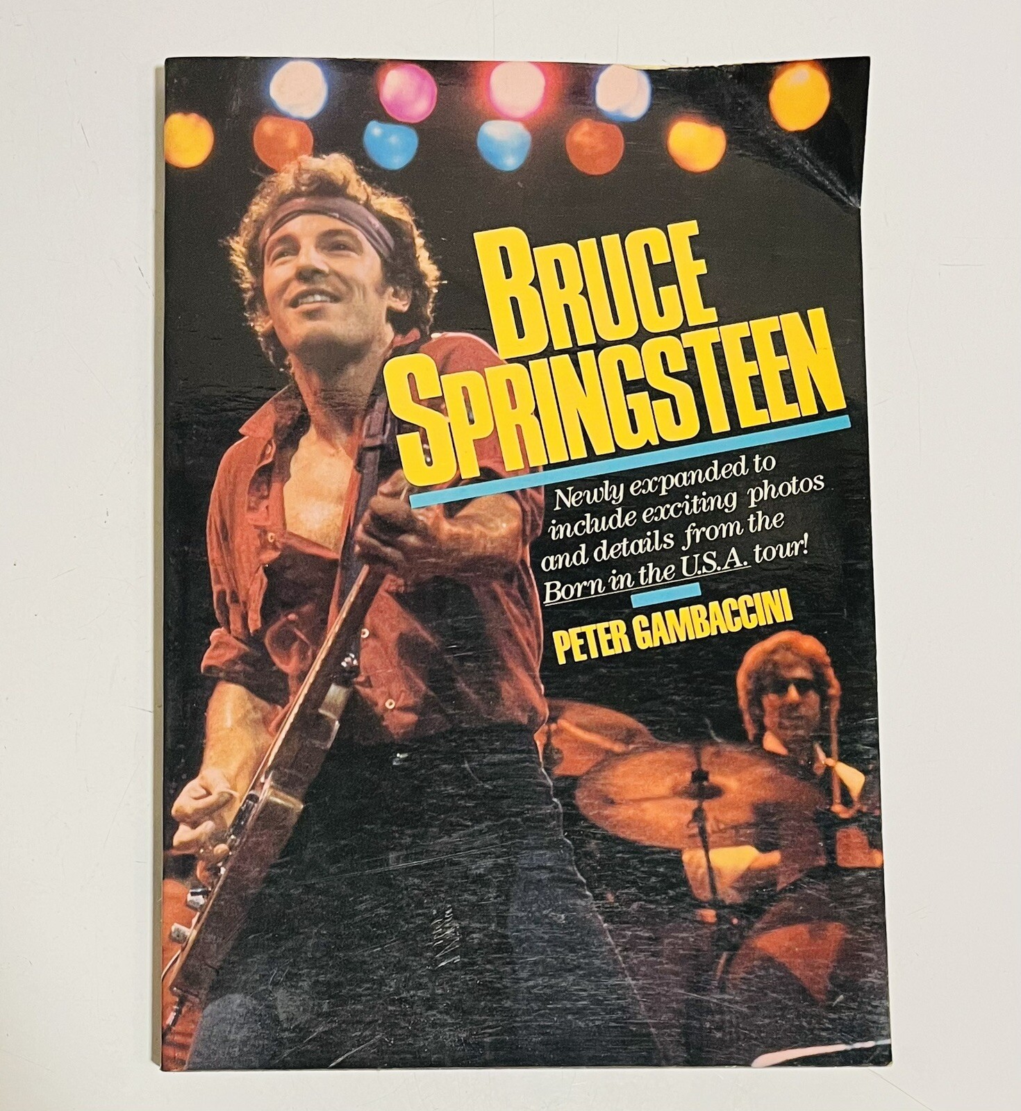 Bruce Springsteen by Peter Gambaccini Softcover Book 1985 159 Pages