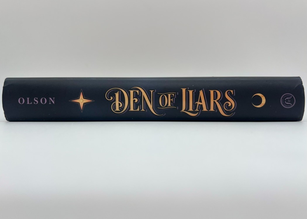 Den of Liars – Jessica S Olson | SIGNED | Hardback | Very Good