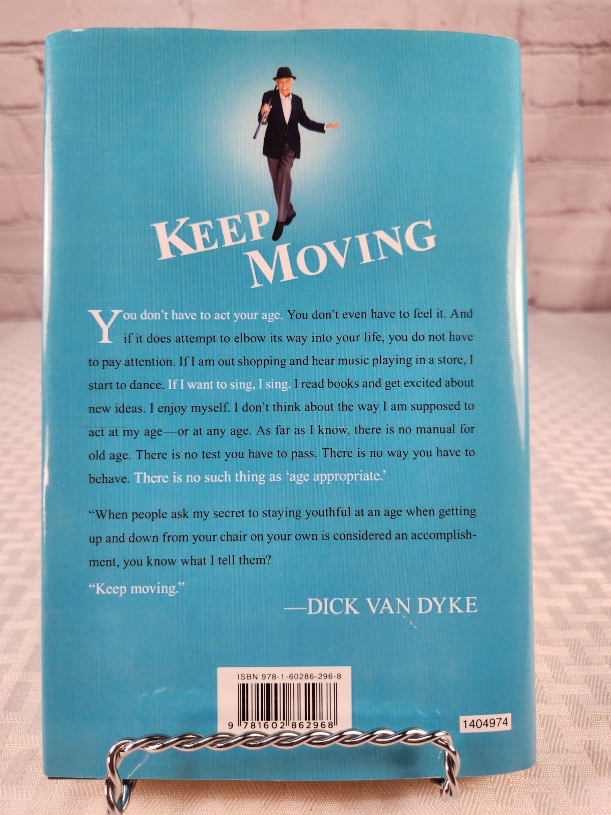 Keep Moving Dick Van Dyke 2015 First Edition Memoir Advice Weinstein Books