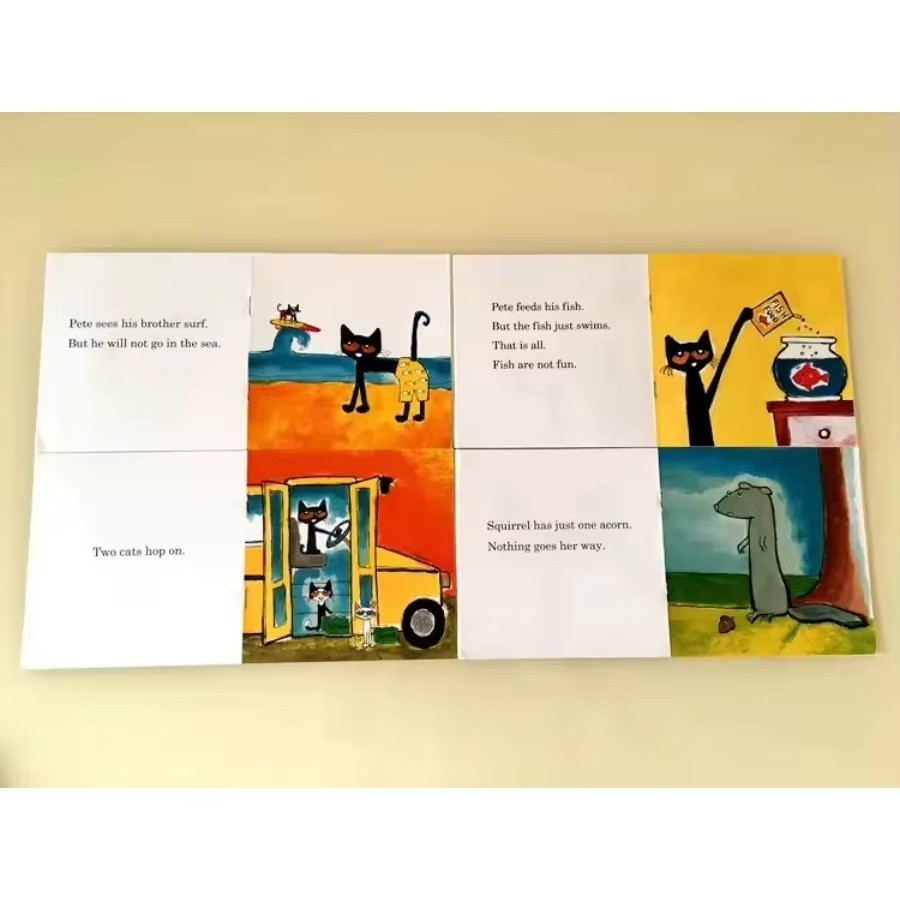 Pete the Cat I Can Read Phonics Kids Decodable Books Lot 12