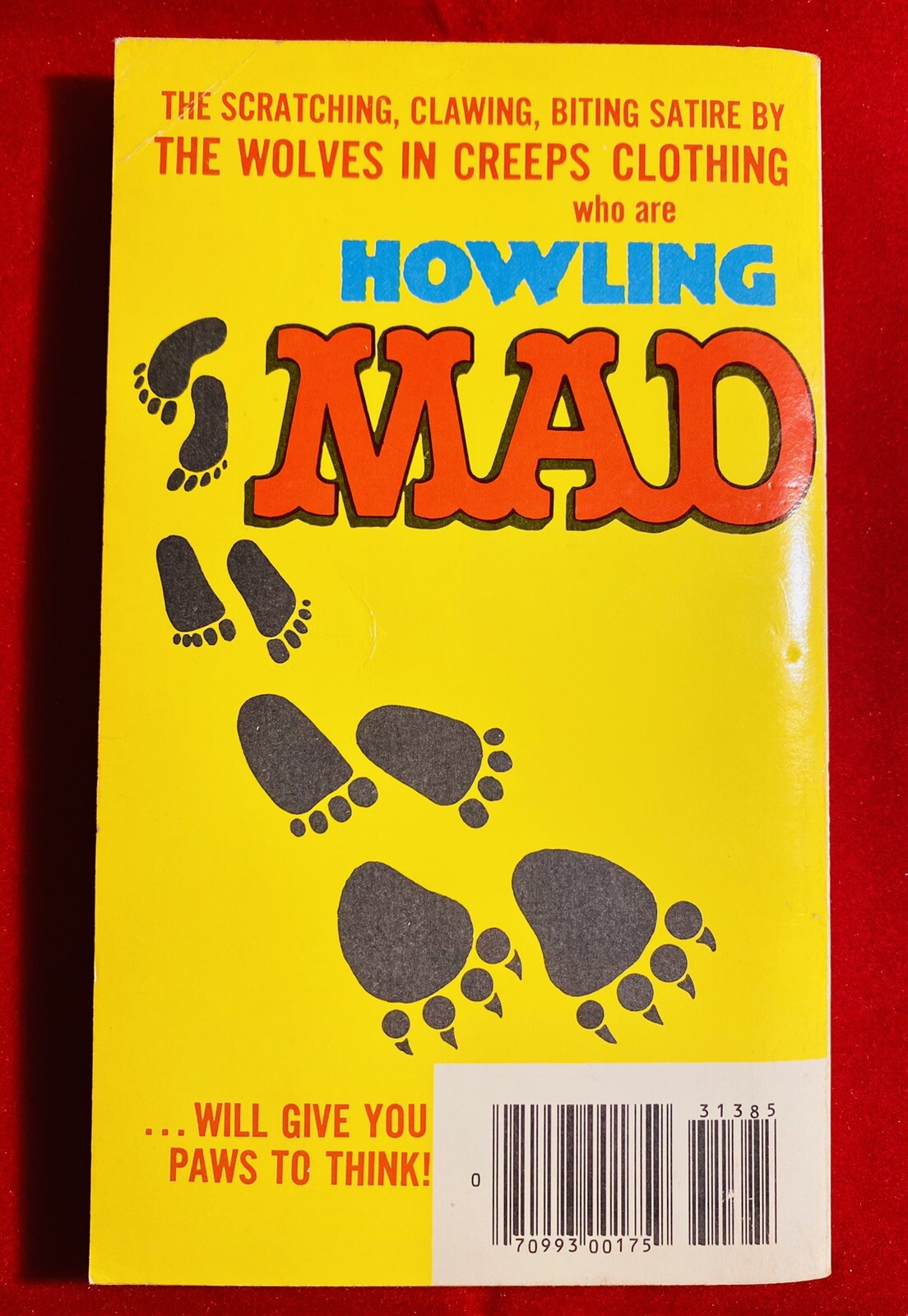 Vintage HOWLING MAD Magazine Paperback #23 Warner 1974 William M. Gaines