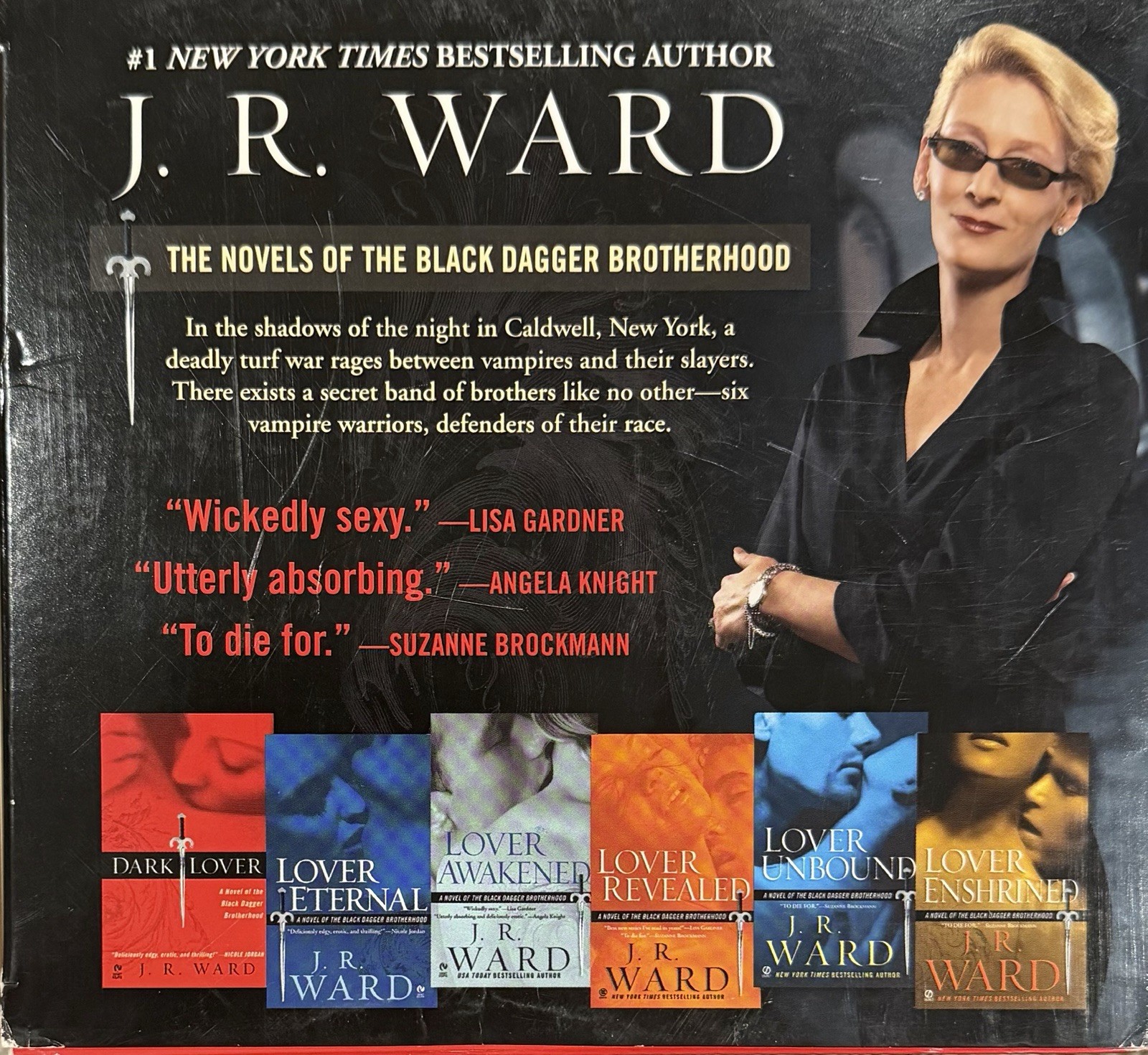 J.R. Ward Black Dagger Brotherhood, boxed set: Dark Lover, Lover Eternal + +