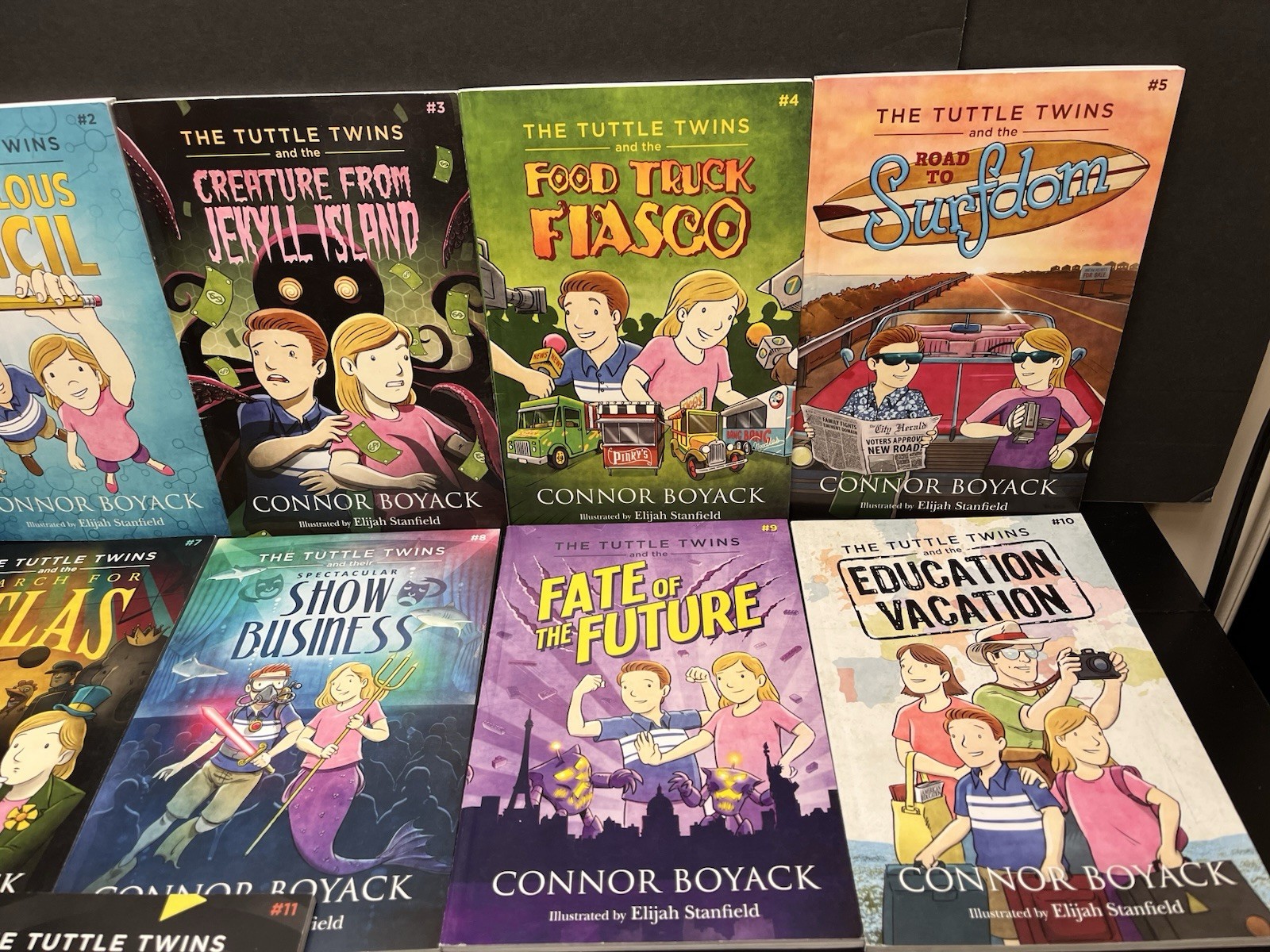 Tuttle Twins Books #1-11 Connor Boyack Libertarian Economics Kids Young Readers