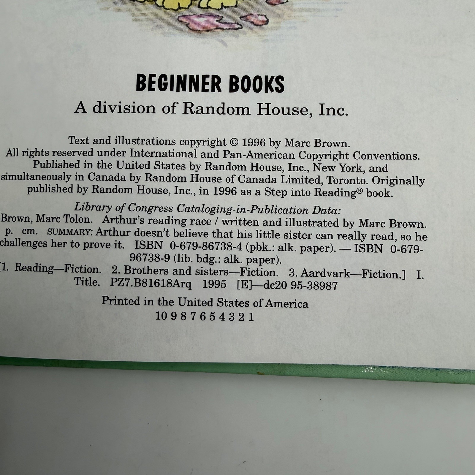 Dr. Seuss Beginners Books Arthur Lot Of 3. Rare 1st Edition For Two Books. New