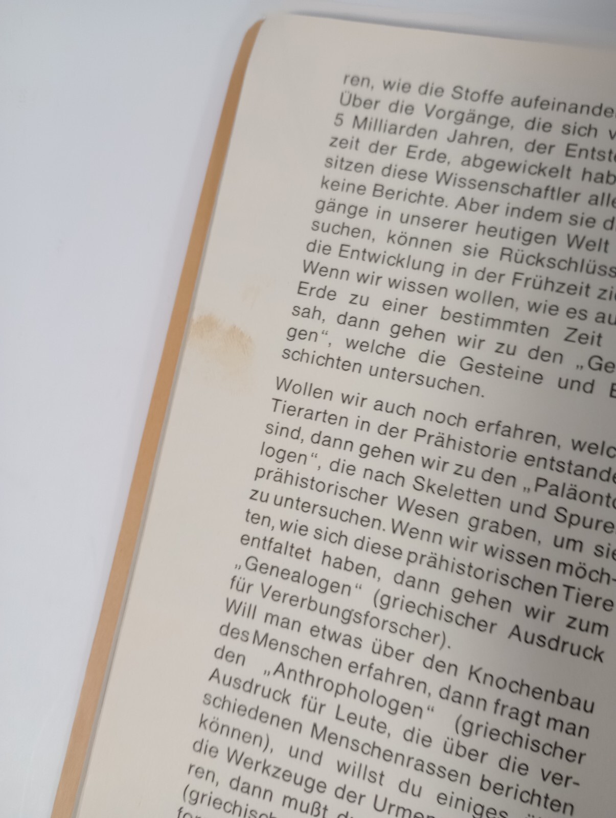 1963 Der Urmensch Was It Was von Donald Barr Deutsche Ausgabe von Otto Ehlert SC