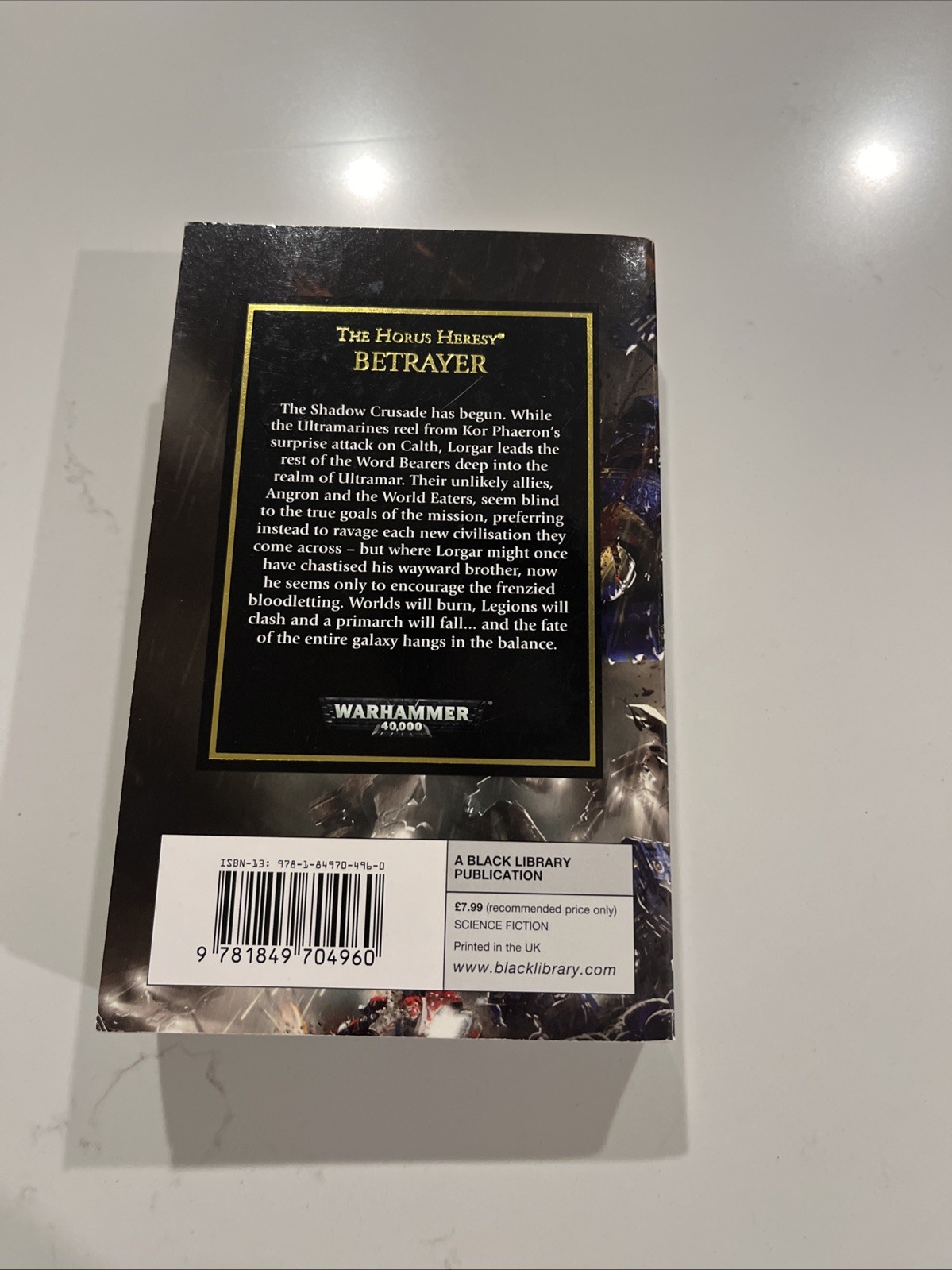 Betrayer by Aaron Dembski-Bowden (2013, Mass Market)