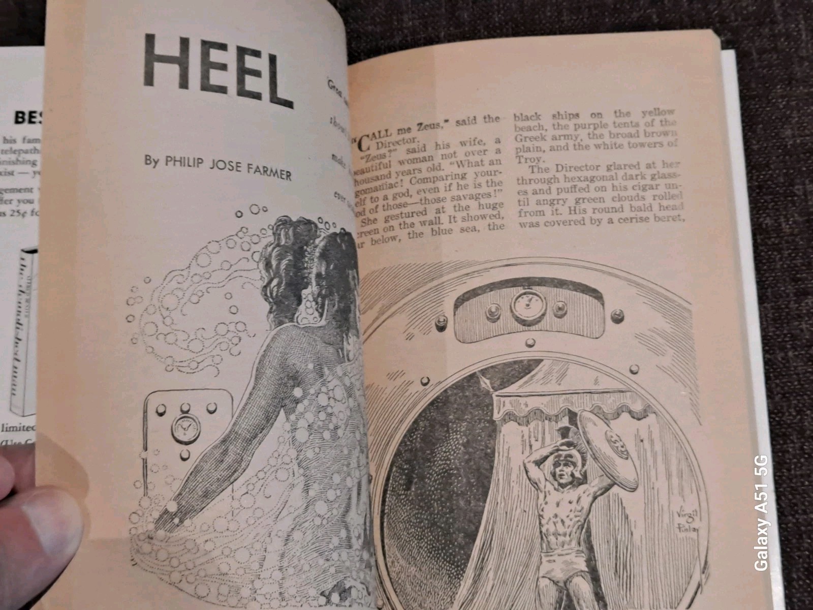 Philip Jose Farmer Heel in IF Science Fiction May 1960 very fine