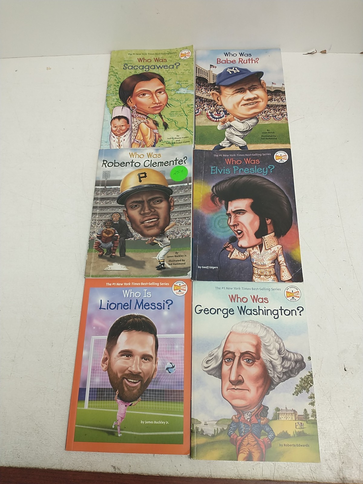 Lot Of 31 Who HQ Books – “Who Is “/” What Was”/ “Where Is” Paperback Stories