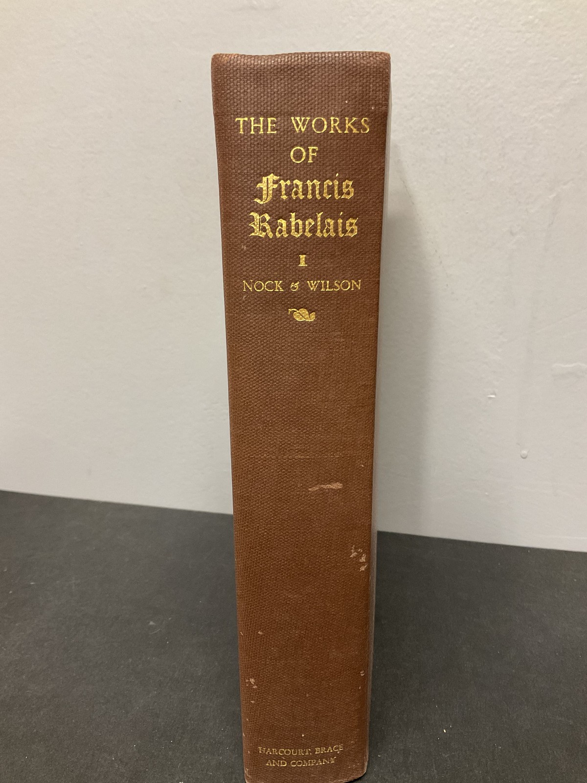 The Works of Francis Rabelais 2 Volume Set 1931 1st Ed Harcourt Brace