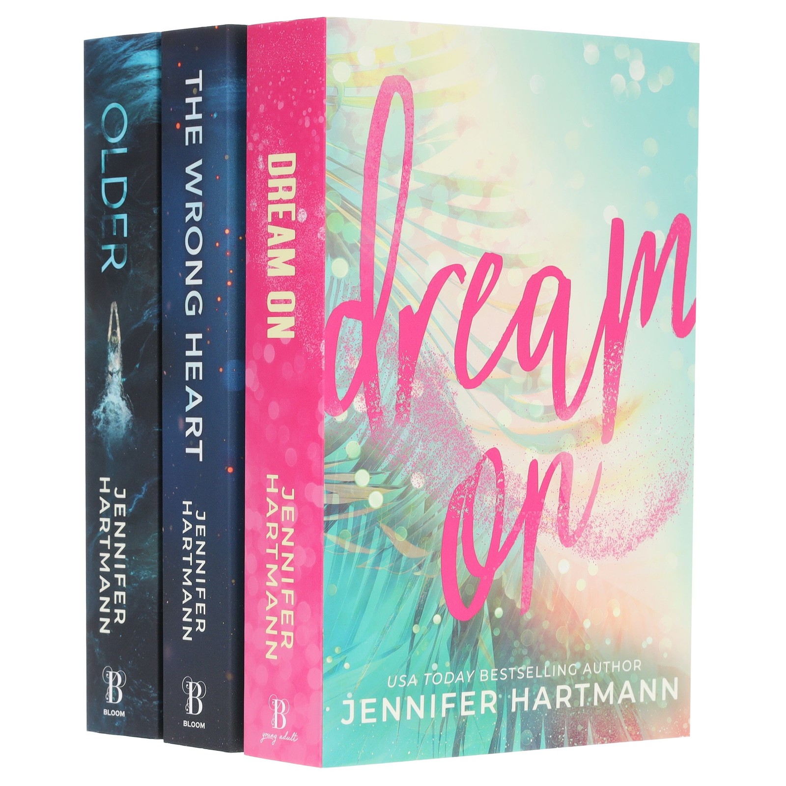 Jennifer Hartmann (The Wrong Heart, Older & Dream On) 3 Books – Paperback