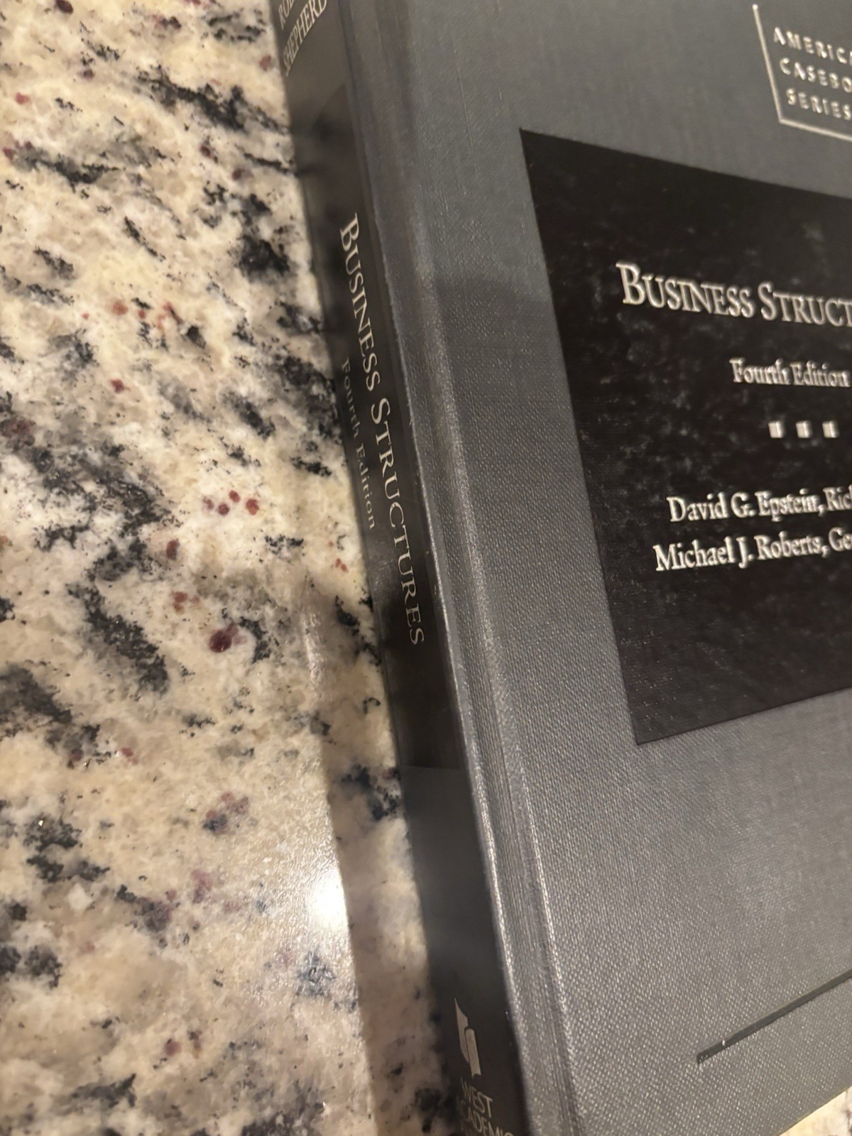 Business Structures by David Epstein 4th Edition 2015 HC EXCELLENT FS