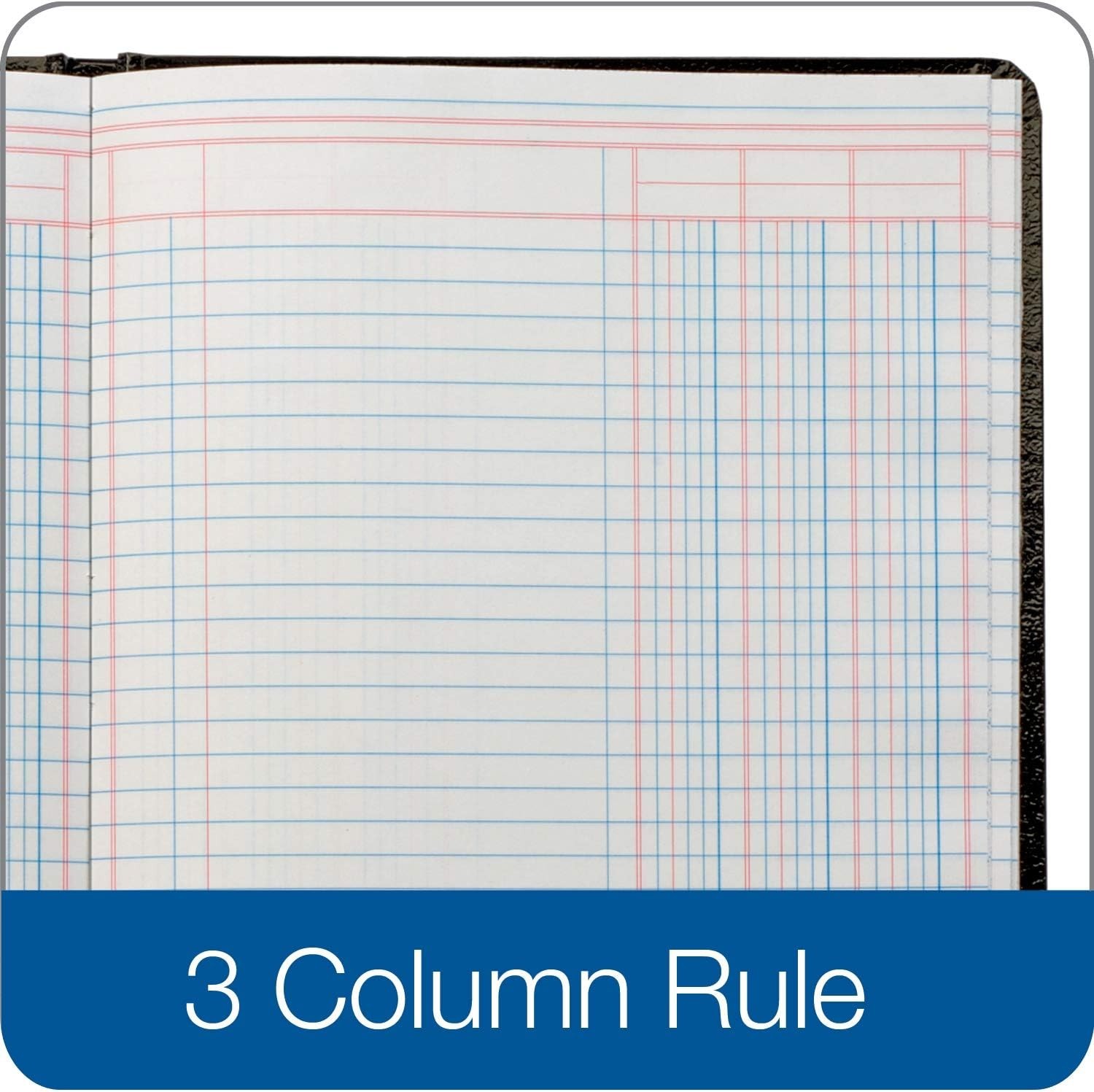 Stylish Financial Record Book – 7 x 9.25 Inches, Includes Place Marker