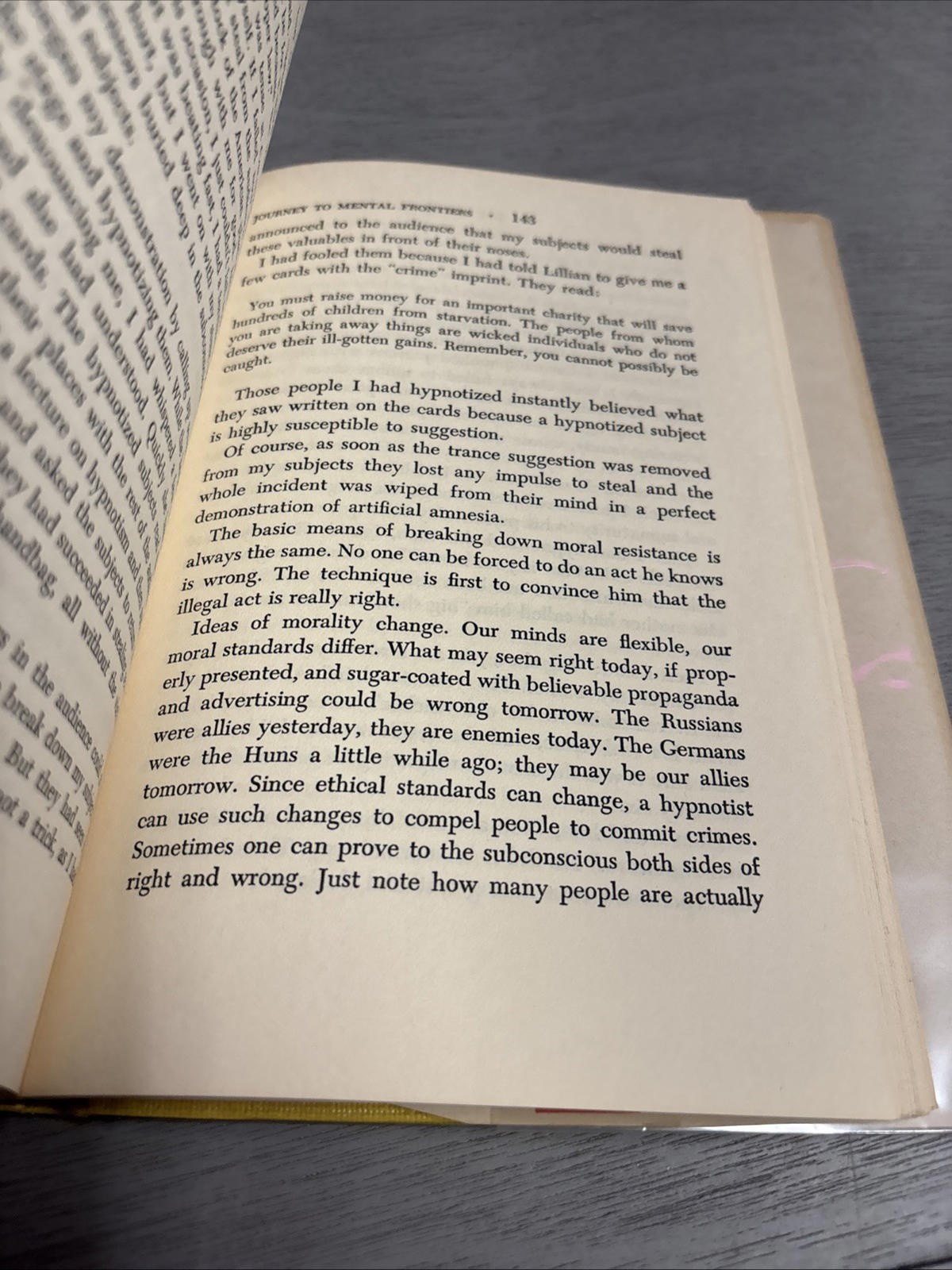 *Signed* The Story of a Hypnotist Franz Polgar 1955 5th Print HC/DJ