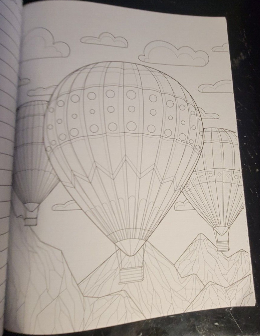 COLOR ME CALM JOURNAL Vol 3 – Adult Coloring Book by TOPIX MEDIA – 47 PRINTS