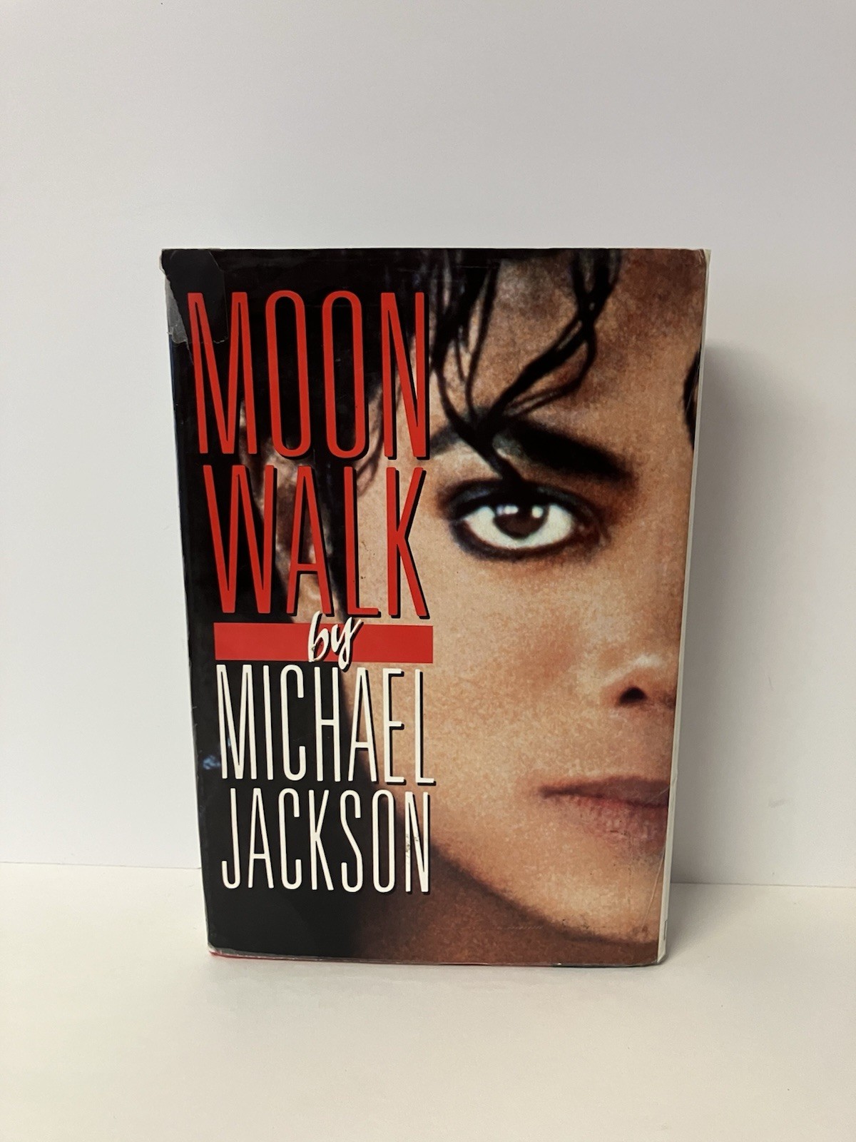 Moonwalk by Michael Jackson 1988 HCDJ Stated First Edition Printed Signature