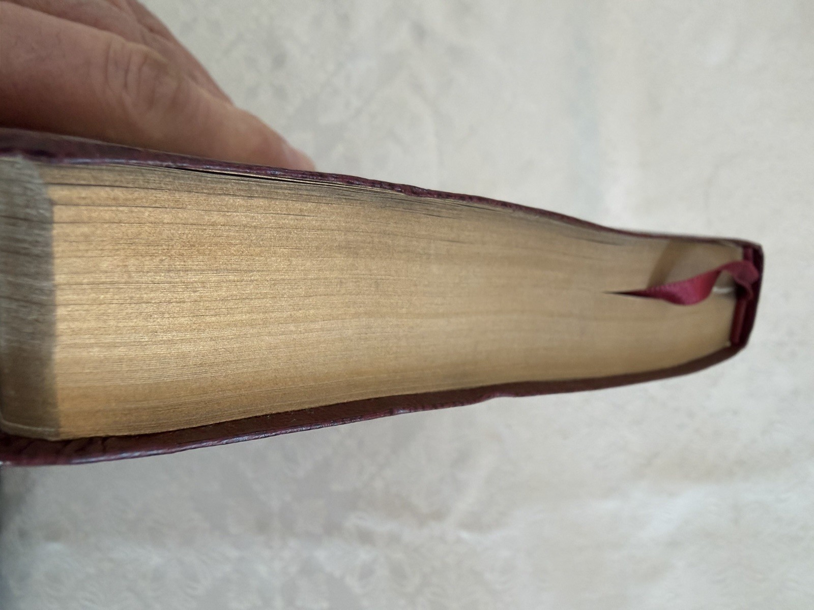 Holy Bible New Living Translation Red Let 1999 Burgundy Bonded Leather Tyndale