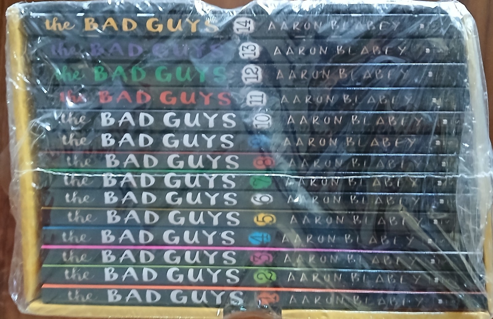 Aaron Blabey The Bad Guys Bad Box-Books-1-14-NEW IN ORIGINAL SHIPPING BOX