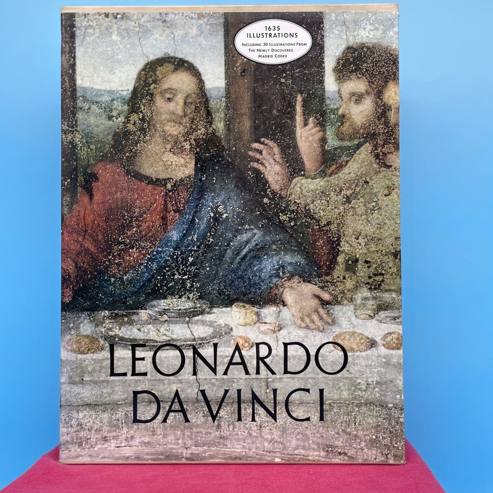 Leonardo Da Vinci Art Book Reynal & Company Hardcover Slipcase 1635 Illustration