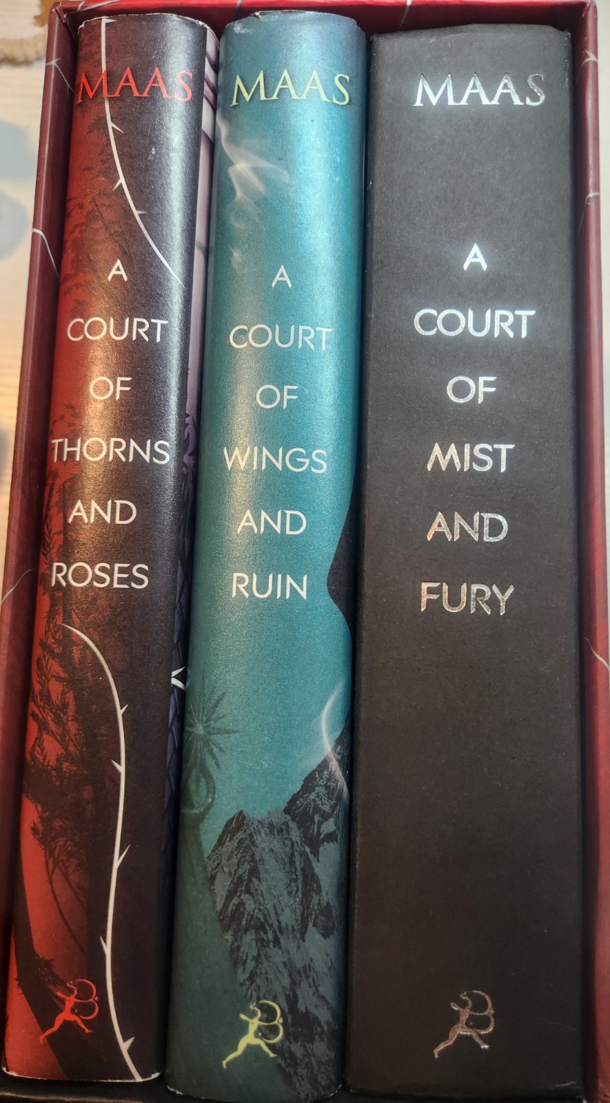 a cort of thorns and roses set