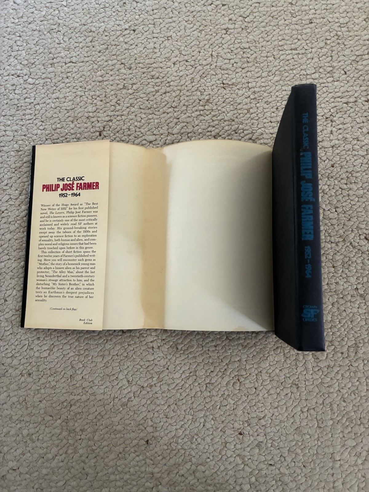 The Classic Philip Jose Farmer 1952-1964 – Crown Publishers Book Club Edition HC