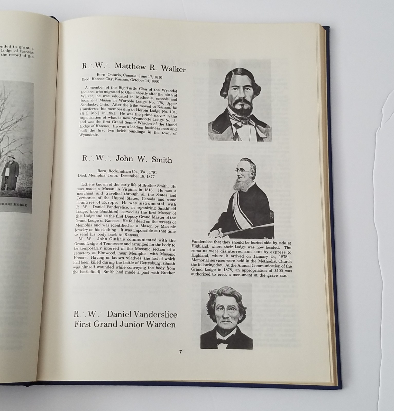 History of Kansas Masonry Book 1974. Hardcover 136 Pages. Mason