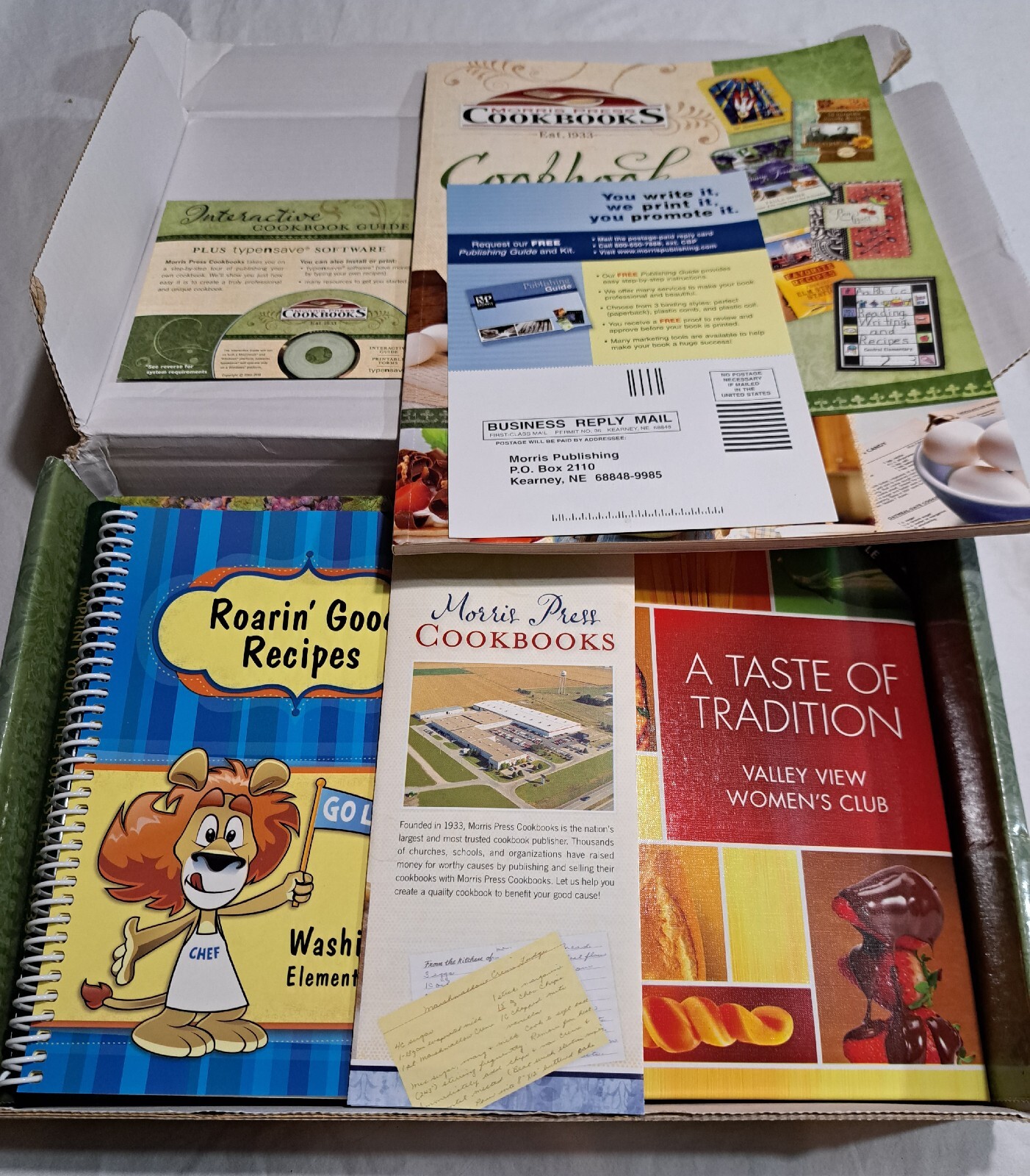 Morris Press Cookbooks Cookbook Publishing Kit Create Your Own Cookbook