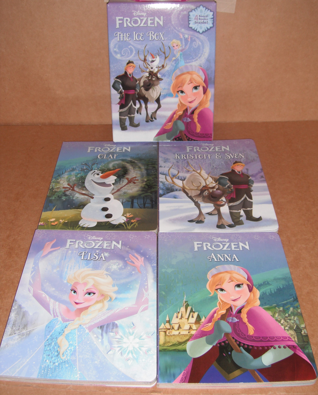 Frozen The Ice Box by Courtney Carbone (2014, Board Book)