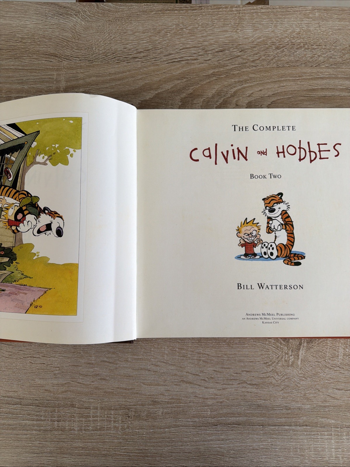 Calvin and Hobbes by Bill Watterson (2005, Hardcover) BOOK 2 ONLY 1st Ed