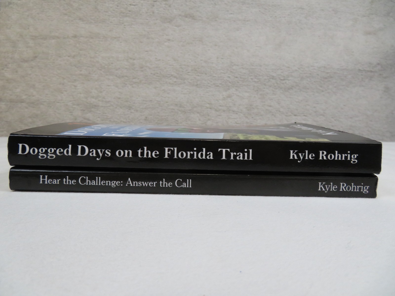 Kyle Rohrig Signed Book Lot Hike The Appalachian Trail Dogged Days Florida Trail