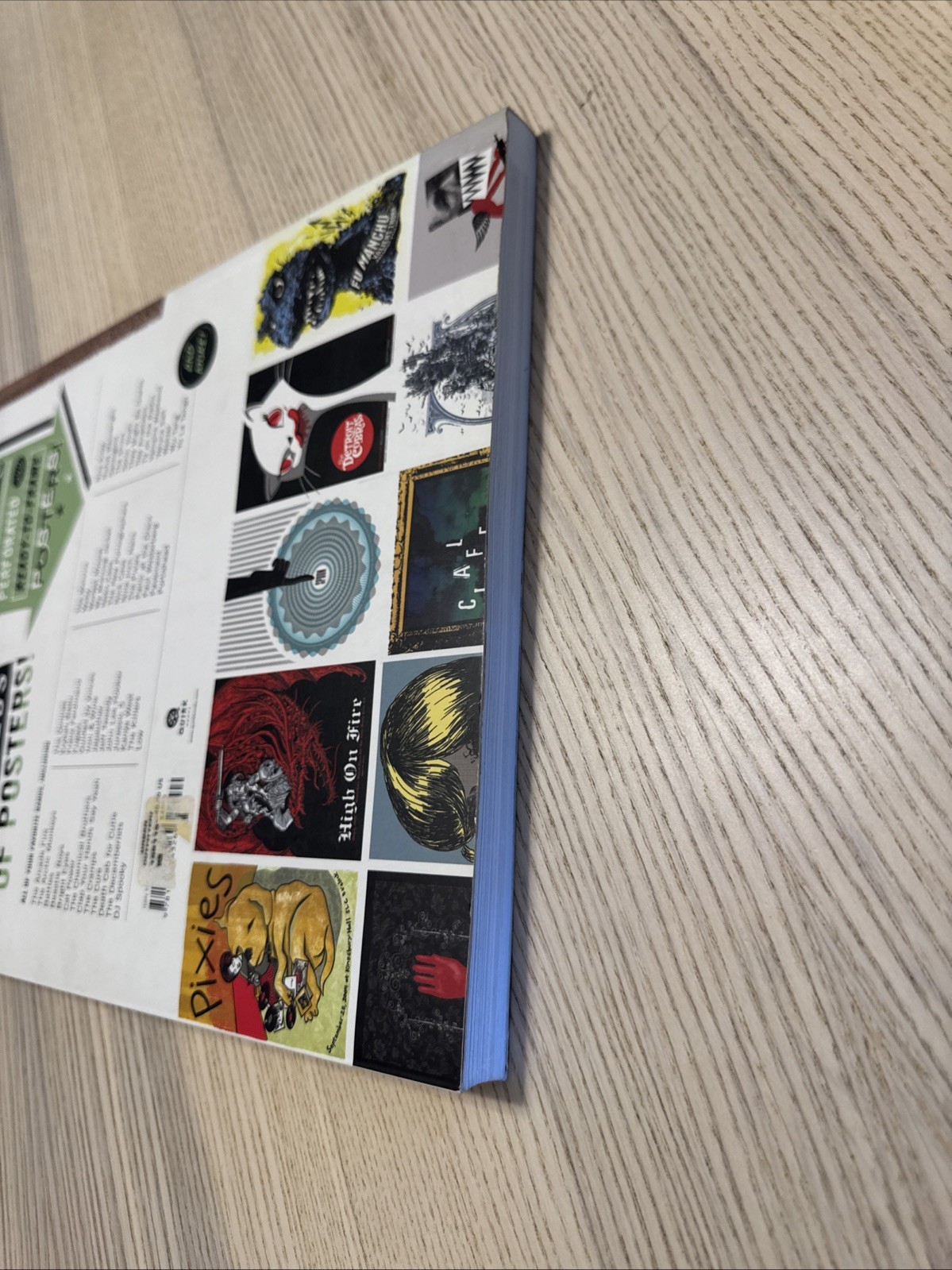 Gig Posters Vol 1 Rock Show Art of 21st Century Clay Hayes Quirk Book 101 Art