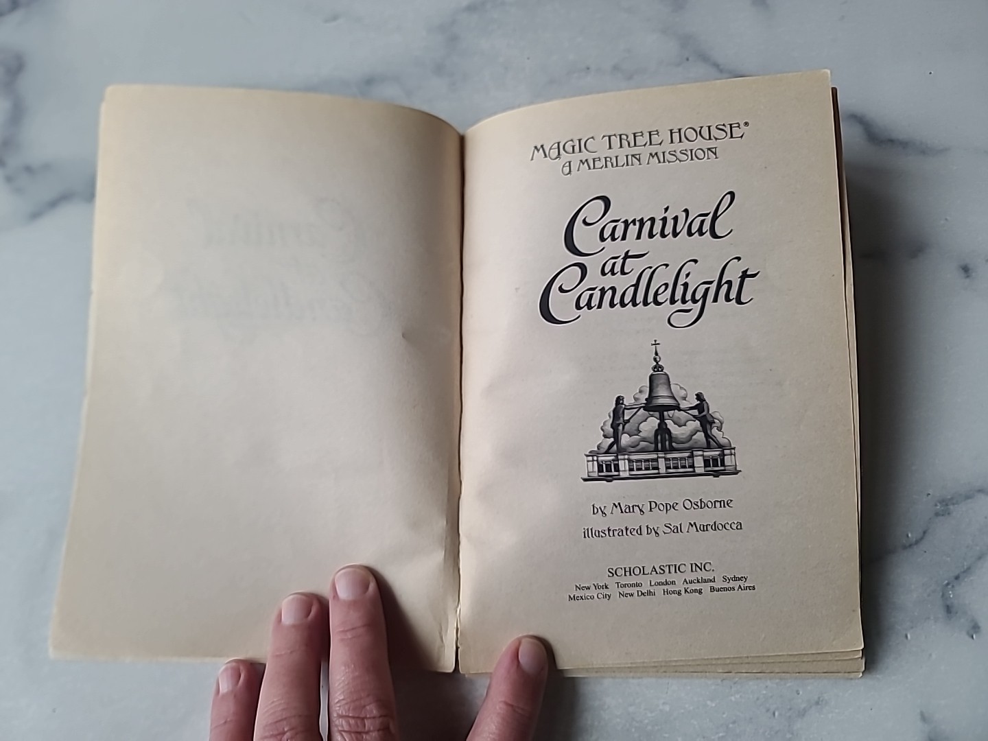 Carnival at Candlelight by Sal Murdocca and Mary Pope Osborne Paperback FAIR