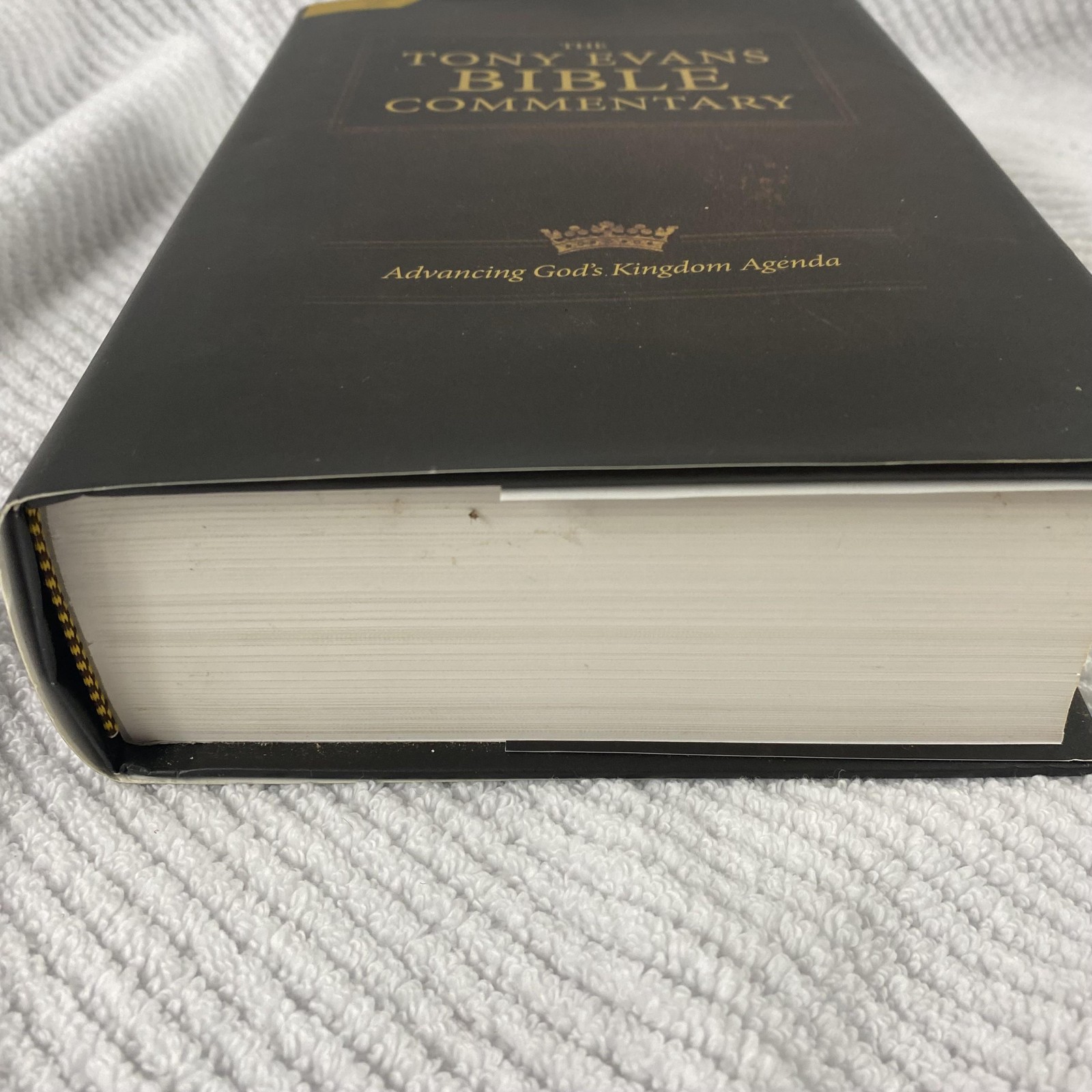 The Tony Evans Bible Commentary Tony Evans Hardcover Holman CSB Printed USA