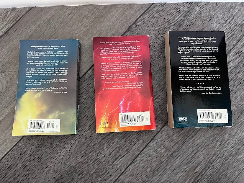 Forgotten Realms The Empyrean Odyssey Book Set Thomas M Reid 1st Edition