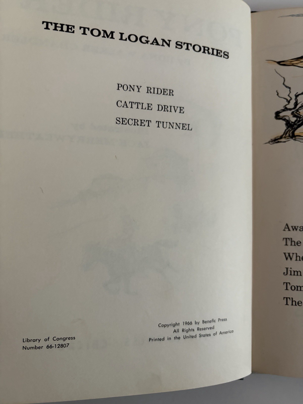 Pony Rider by Edna Walker Chandler 1966 FIRST EDITION Hardcover Hardback Book