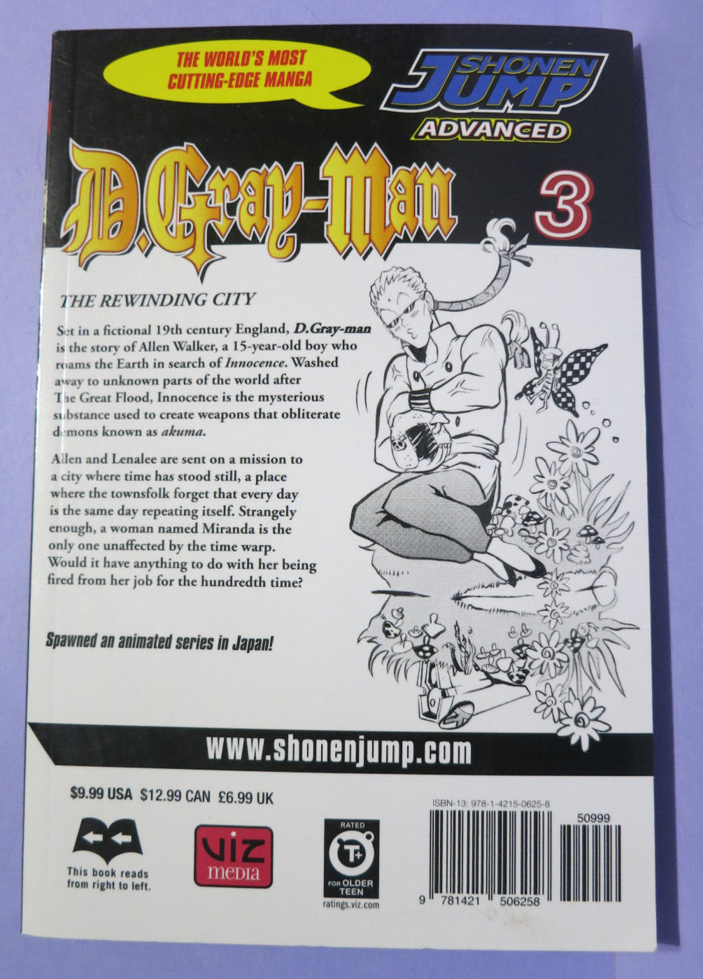 D. Gray Man by Katsura Hoshino Books 1, 2, 3, 4-5-6, & 7-8-9 in 5 PB Manga