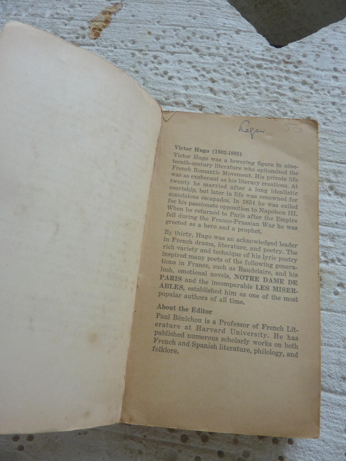 Les Miserables By Victor Hugo 1964 Printing Washington Square Press Paperback