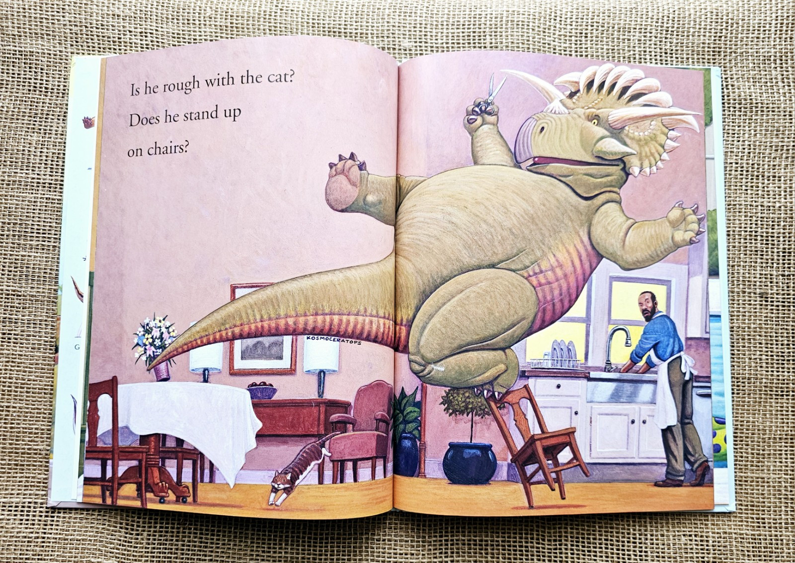 2015 How Do Dinosaurs Stay Safe? By Jane Yolen & Mark Teague HB Book 9″x12″