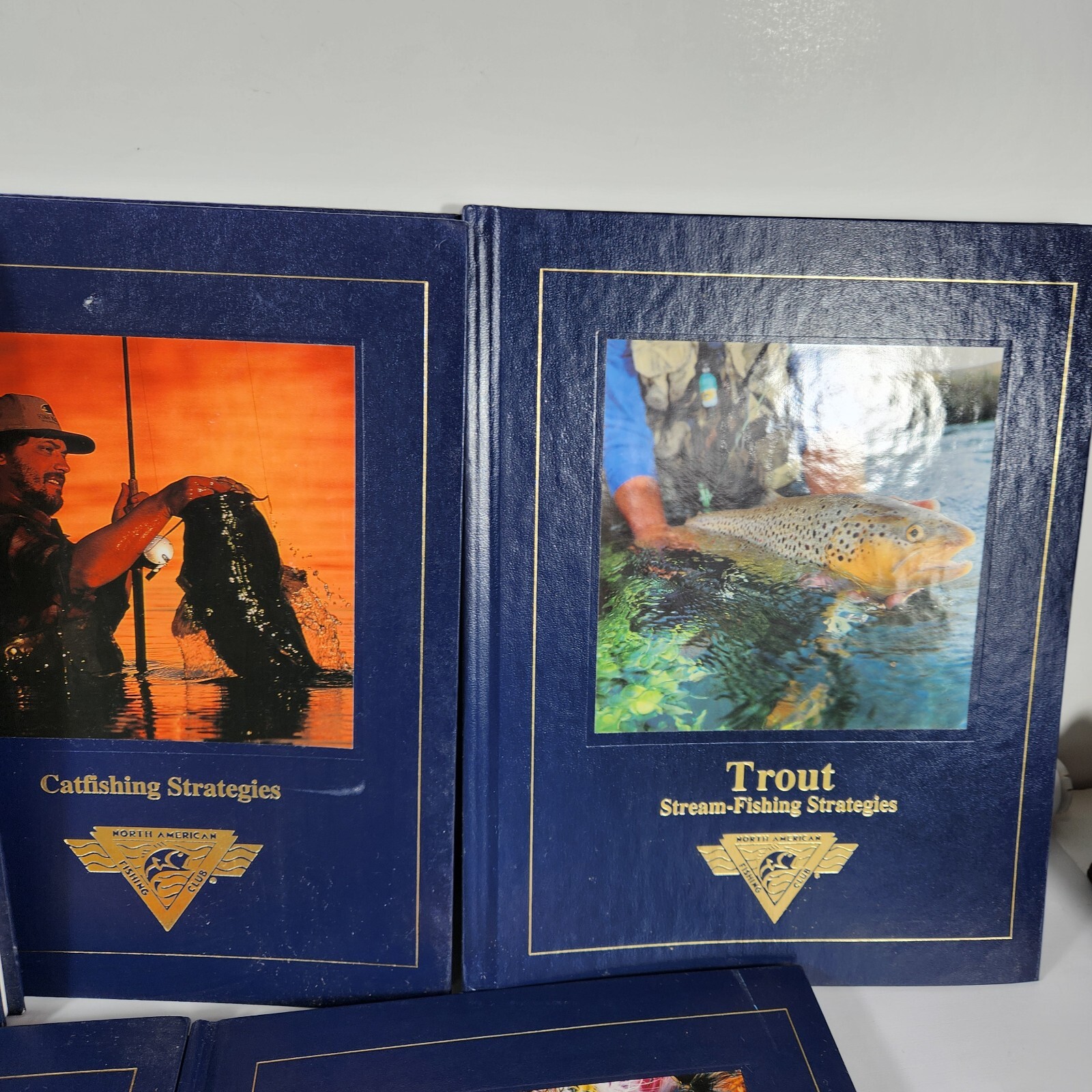 NAFC Lot of 7 Fishing North American Club books 1990’s -2000’s Hard cover