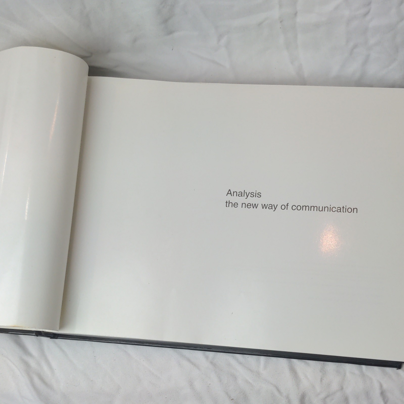 Gérald Ubassy Analysis: The New Way in Dental Communication HC Illus 1999 MEA