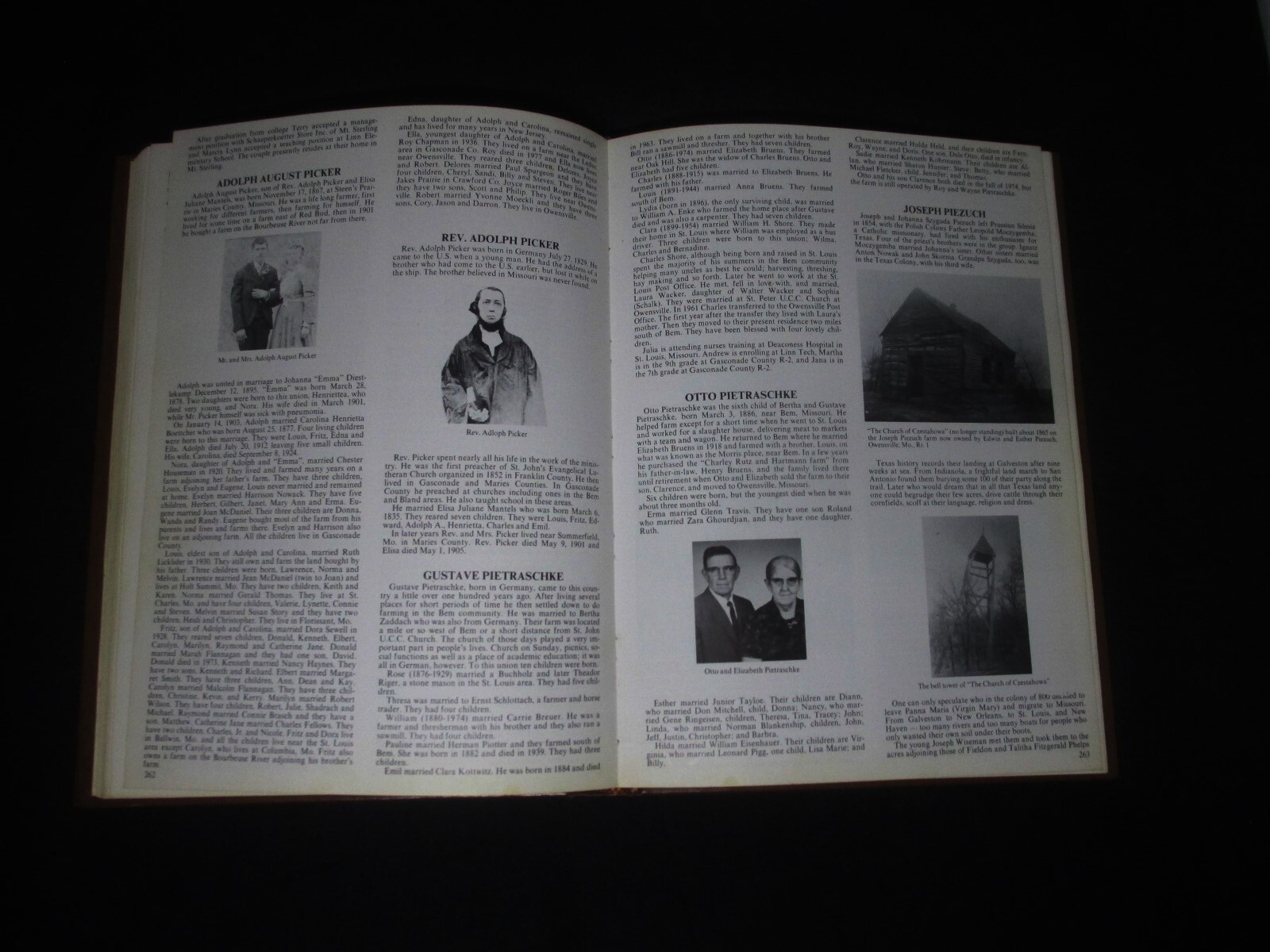 Gasconade County Owensville Missouri Photos Genealogy History Families #458/1050