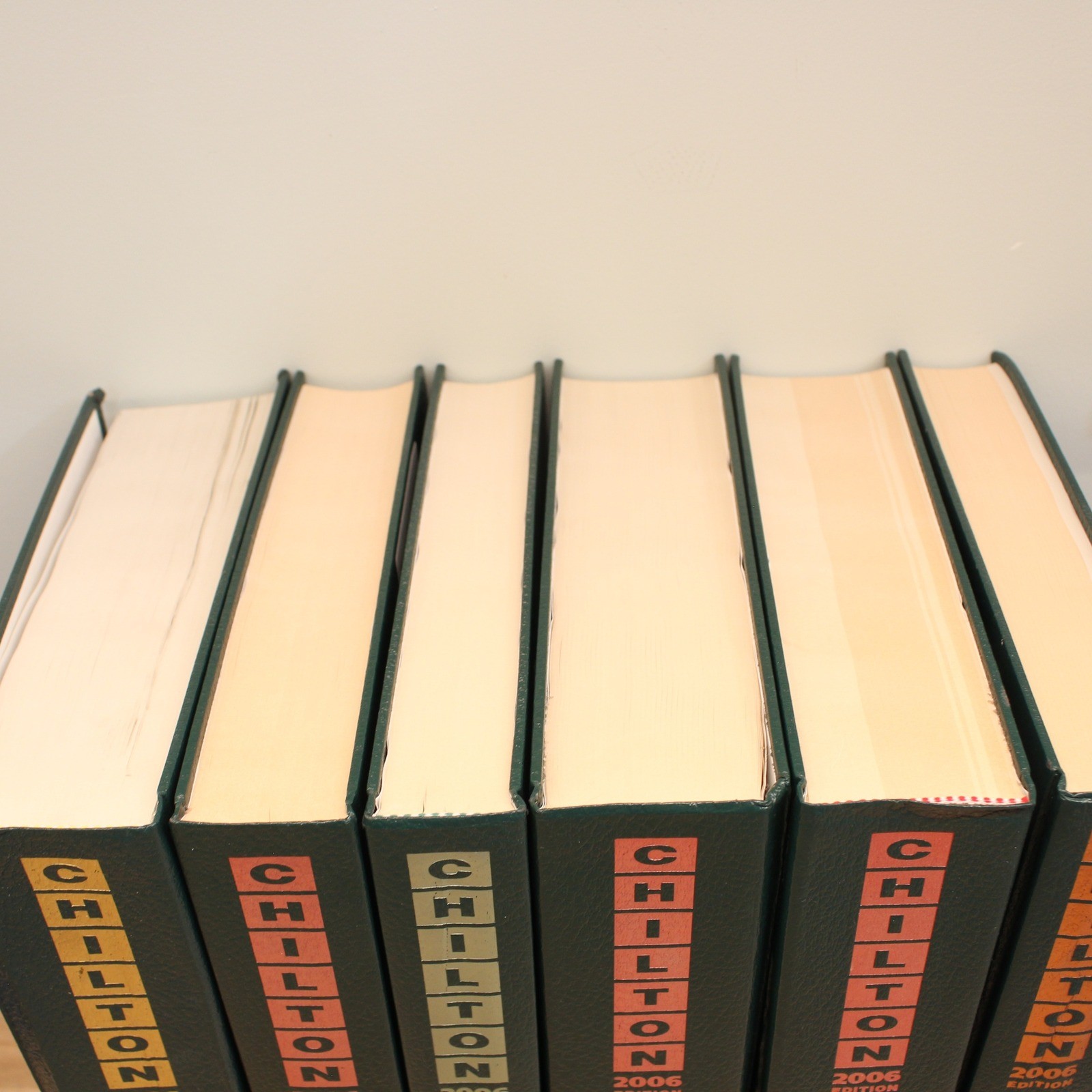 Chilton 2006 Mechanical Service Manual Set 6 Volumes GM Chrysler Asian European