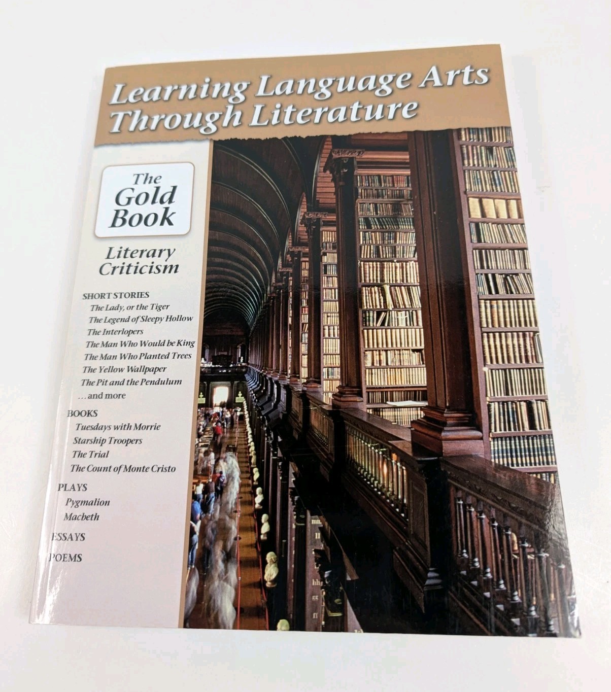 Learning Language Arts Through Literature The Gold Book Literary Criticism