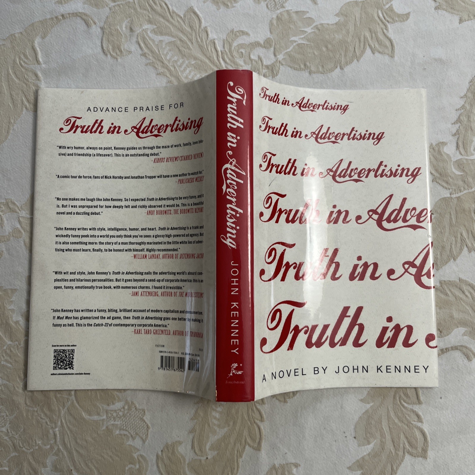 Truth In Advertising, John Kenney. Touchstone 2013. First Printing.