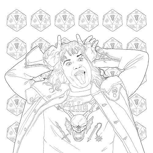 Stranger Things: The Official Coloring Book, Season 4 Multicolor