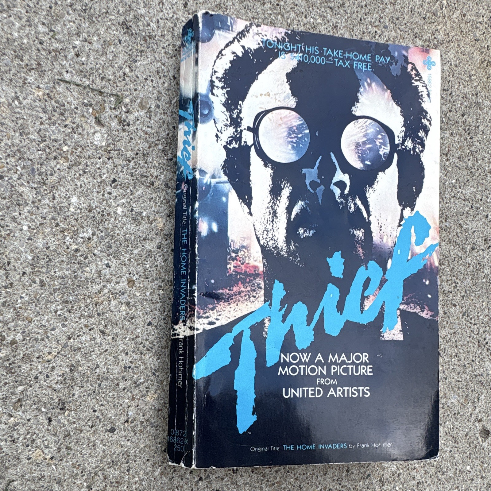 Thief by Frank Hohimer Paperback Revised Ed Crime Film/TV Adaptation 1975