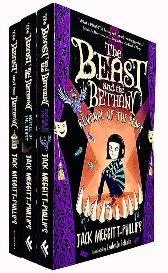 The Beast and the Bethany Series By Jack Meggitt-Phillips : 3 Books-Ages 8+-PB