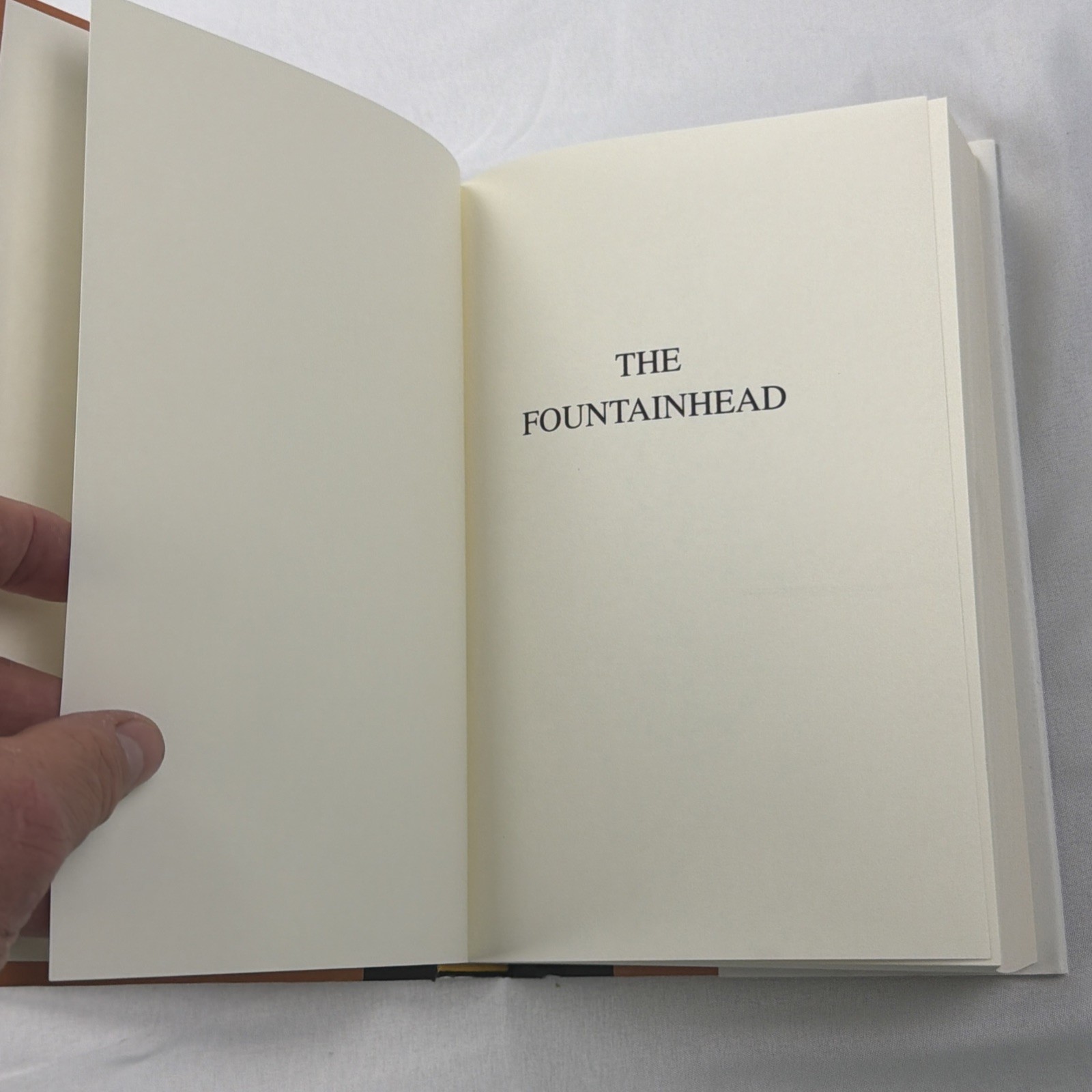 Fountainhead 2005 Centennial Edition Hardcover by Ayn Rand Plume Printing