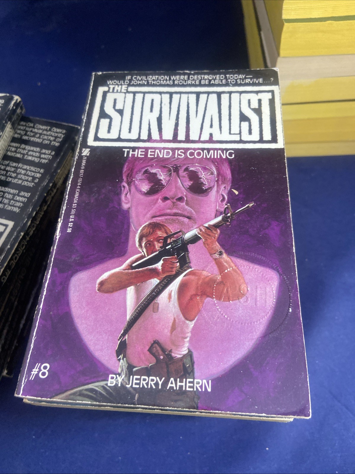 The Survivalist Jerry Ahern PAPERBACK LOT 1-16; 19-24 + Mid-Wake/The Legend NICE