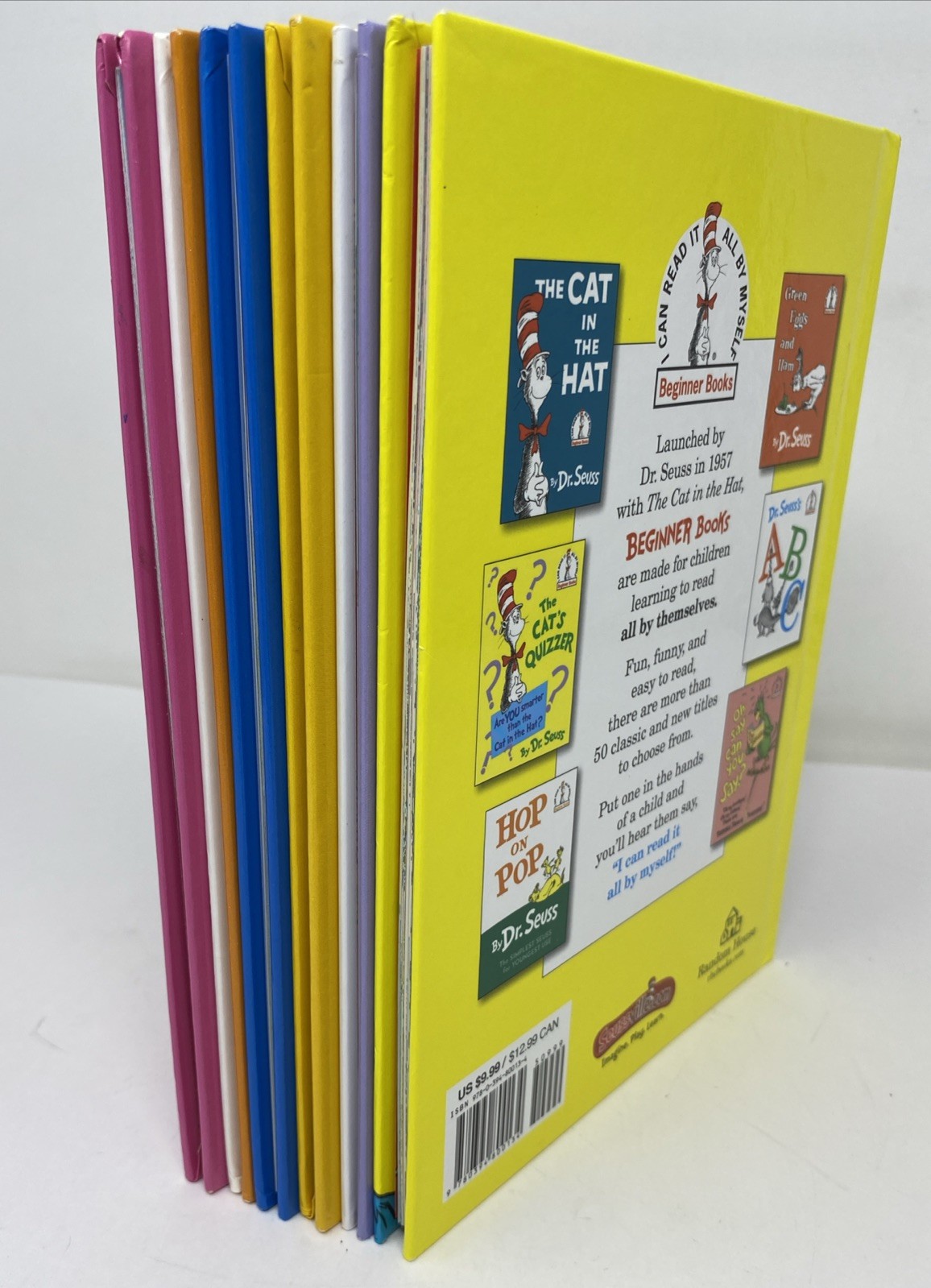 Lot of 6 Dr. Seuss Cat In The Hat Beginner Books HC 9.25 x 6.75 FREE SHIPPING!